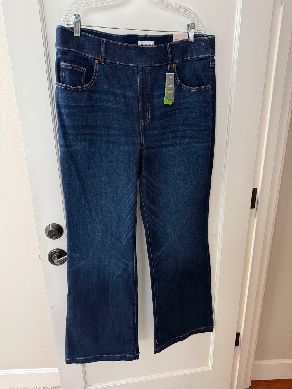 Lane Bryant NEW dark blue bootcut jeans 18